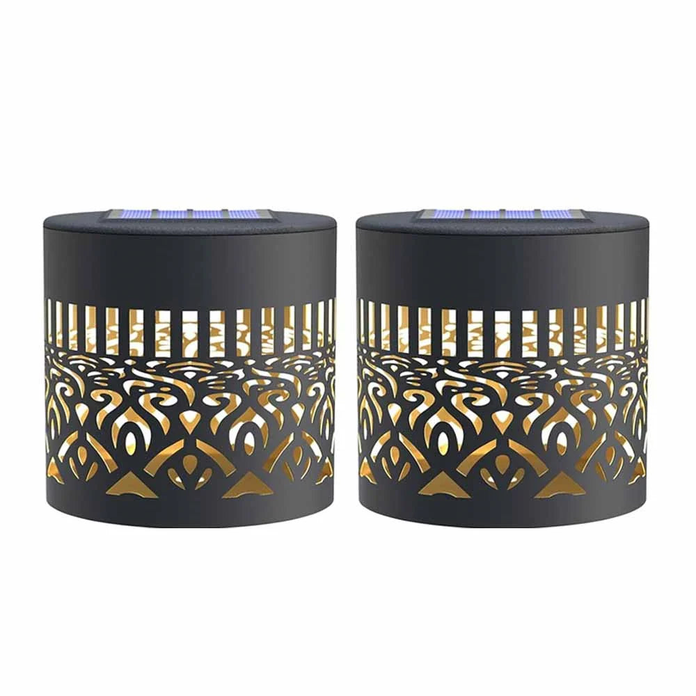 Professional Outdoor LED Solar Metal Mandala Lights for Gardens, Lawns, Fences, Corridors, and Porches