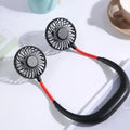 Stay Cool Anywhere with the USB Portable Neck Fan - 3-Speed Rechargeable Hands-Free Mini Sports Fan for Home and Office