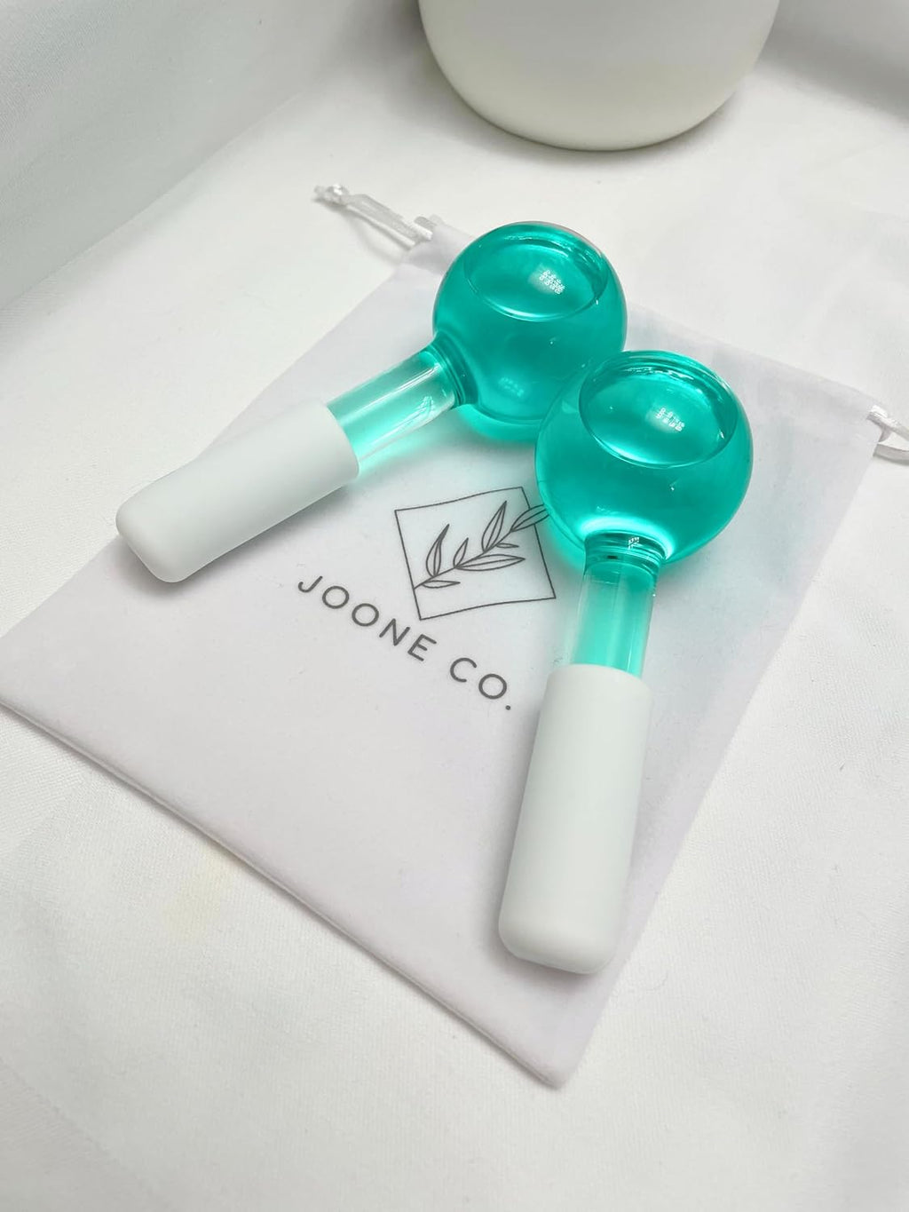 Ice Globes for Face - 2 Pack Cryo Globes for Face, Neck, & Eyes - Skin Care Tools for Dark Circles, Wrinkles, & Collagen Production - Facial Globes for Daily Beauty Routines