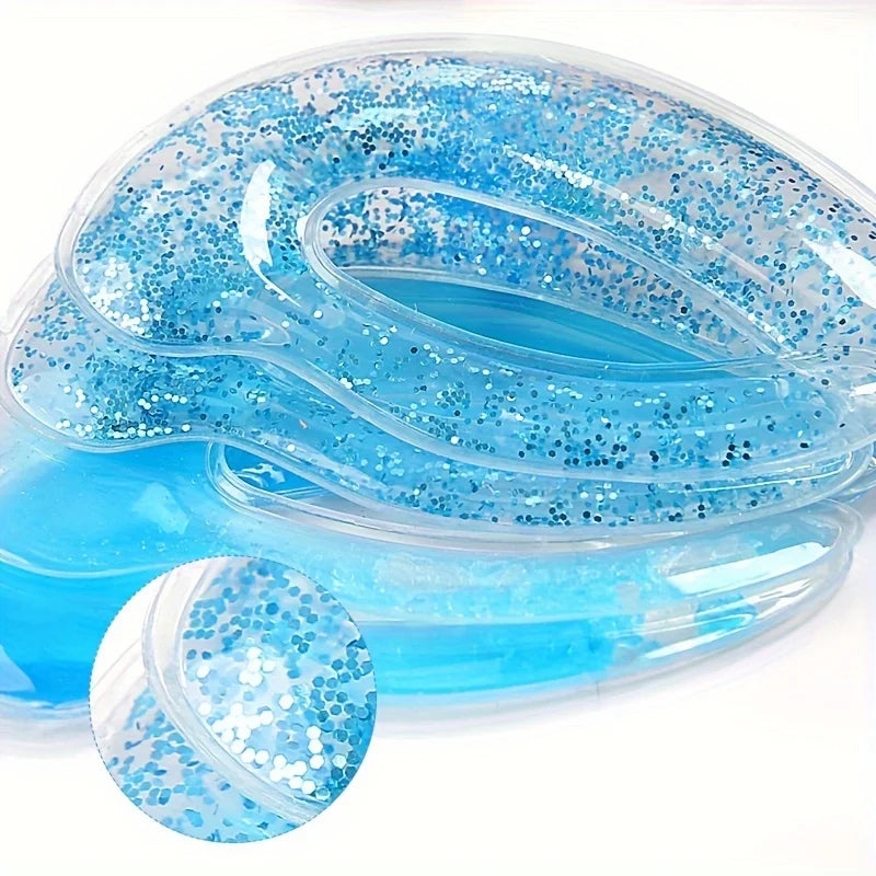 Cold Compress Gel Eye Patch for Dual Temperature Facial Care and Eyelid Treatment